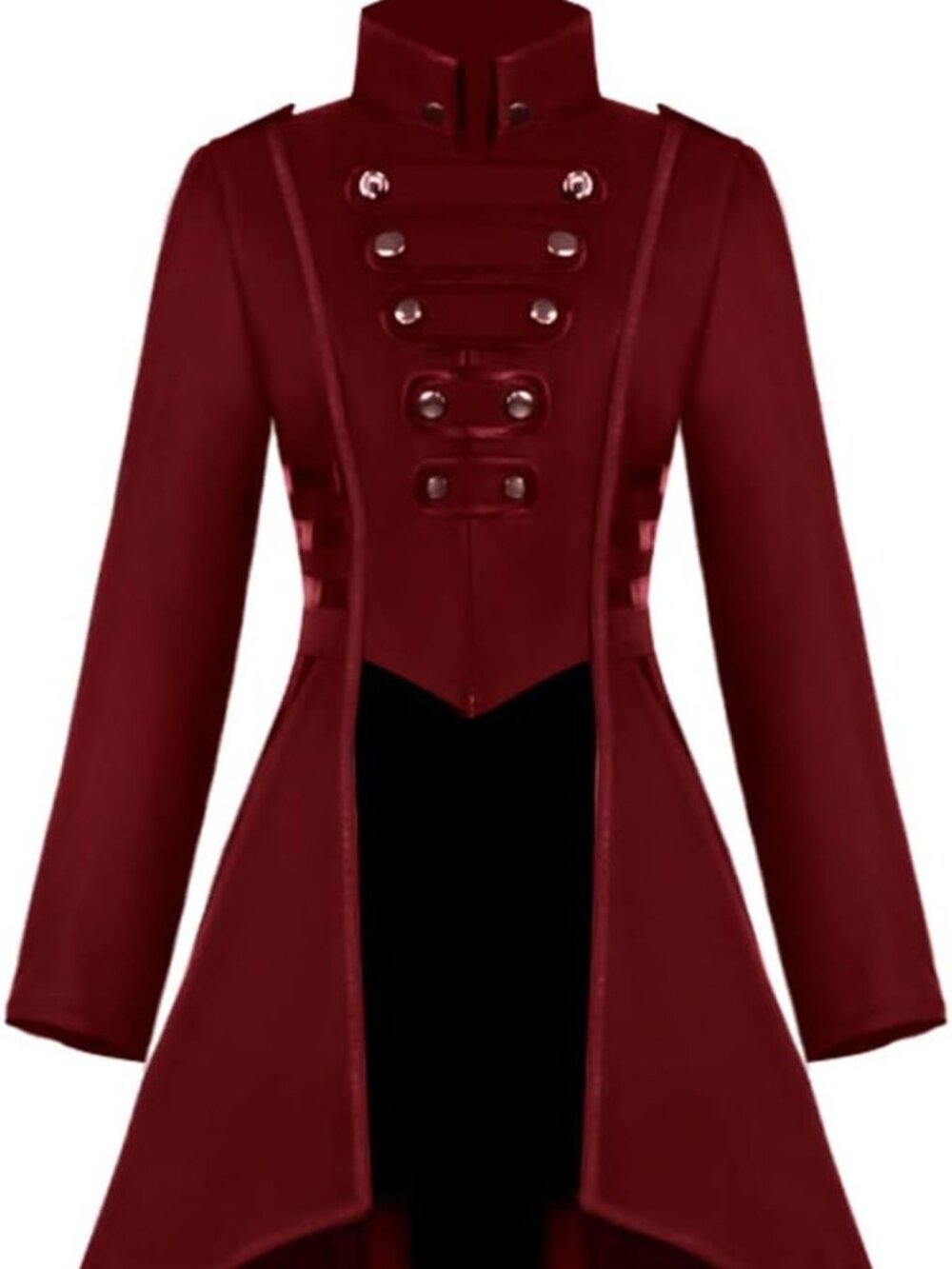 Victorian Medieval Renaissance Gothic Women Steampunk Tuxedo Vampire Tailcoat M